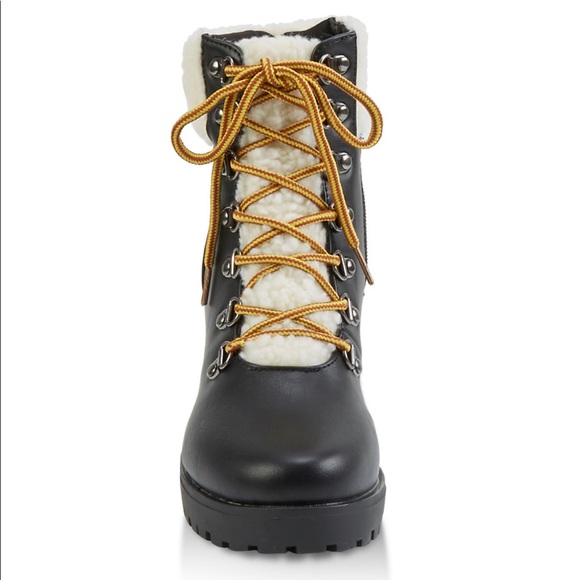 New Glam Polar Leather Vegan Bootie - Picture 2 of 5